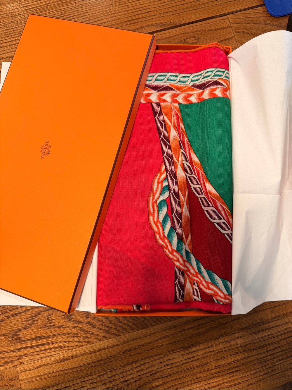 Hermes Robe du Soir Cashmere Shawl - Picture 5 of 5